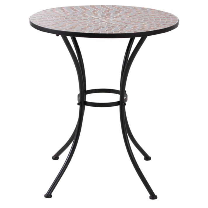 Mesa Japon Mosaico Metal 60 cm - Homecenter.com.co