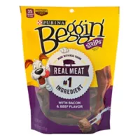 Snack Para Perro Strips Bacon Beef Beggin Pedigree Pack x6und 170g