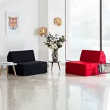 Sofa Cama Corea Negro 90cm