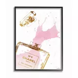 Cuadro en Lienzo Enmarcado Perfume Glam Splash 41x51