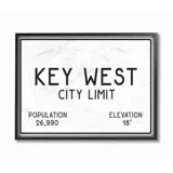 Cuadro en Lienzo Enmarcado Key West City 41x51