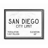 Cuadro en Lienzo Enmarcado San Diego City Limit 41x51