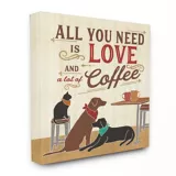 Cuadro en Lienzo All You Need Is Love And Coffee 76x102