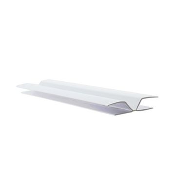 PERFIL PVC UNION RIGIDO H BLANCO X 6MTS