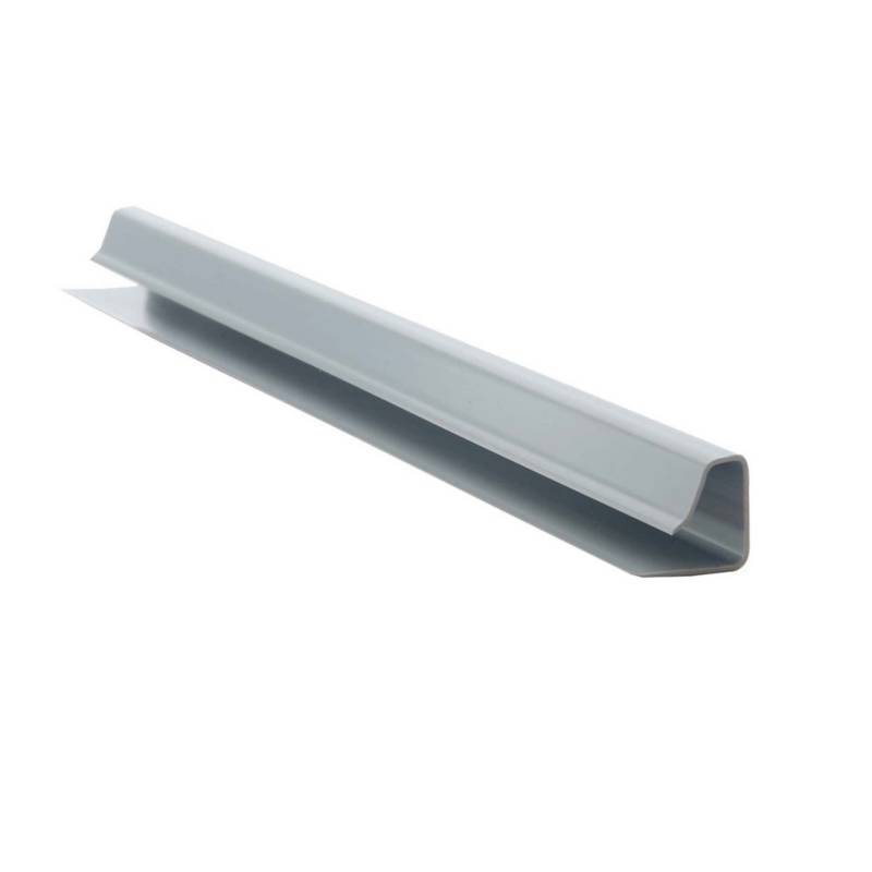 Perfil U pvc gris 50 MM