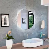 Espejo de baño Salerno reflekta 600x600x4 milímetros