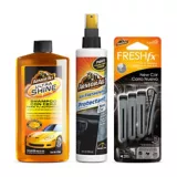 Set Shampoo 473 ml + Protector 296 ml + Ambientador Carro Nuevo