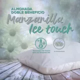 Almohada Dos Beneficios Ice Touch Manzanilla 47x67cm
