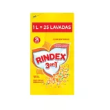 Rindex Concentrado Liquido  Pouch x1000ml x8 Litros