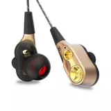 Audífonos Profesionales V3 Auricular con Micrófono Dorado