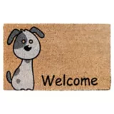 Tapete Entrada Welcome Dog 45x75 cm