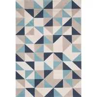 Just Home Collection Tapete Canvas Triangulo 120x170 cm