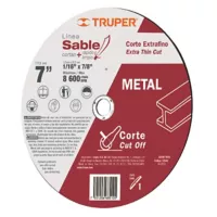 Truper Disco para Corte Extrafino de Metal 7Pulg