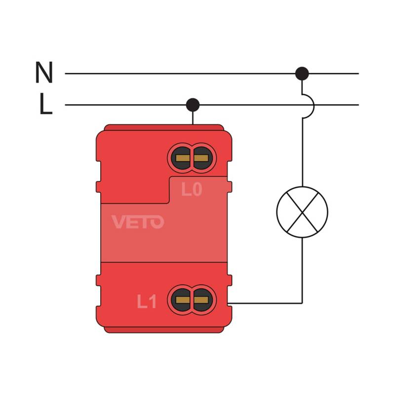 Interruptor Simple – Veto Electric