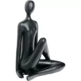 Mujer Sentada Negro 35.5 cm