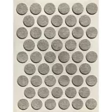 Caja x 2500 Tapatornillos Adhesivos de 14 mm Lunar