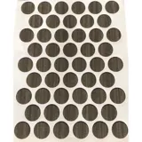 Caja x 2500 Tapatornillos Adhesivos de 14 mm Carbono