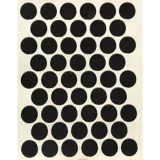 Caja x 2500 Tapatornillos Adhesivos de 14 mm Negro