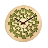 Reloj de Pared 002 34x34 cm Madera Carvalho - Lima