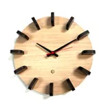 Reloj de Pared 008 34x34 cm Madera Carvalho - Garnica