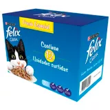 Alimento Húmeda Para Gato Adulto Sabores Surtidos Felix x12und Precio Especial