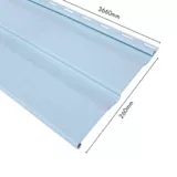 Revestimiento Vinyl Siding Prova 1 mm PVC Azul 0.26X3.66 Mts
