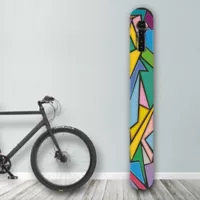 Soporte de Pared para Bicicleta Diseño Hammered Glass