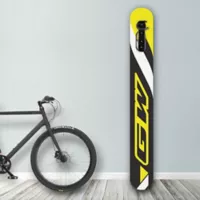 Soporte de Pared para Bicicleta Diseños Gw Black/Yellow