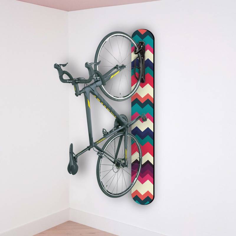 Tabla soporte de pared bicicleta