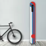 Soporte de Pared para Bicicleta Diseño Red and Blue