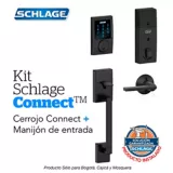 Kit Connect Century Negro + Manijón + Instalación