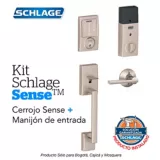 Kit Sense Century Satín + Manijón + Instalación