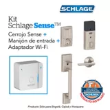 Kit Sense Century Satín + WiFi + Manijón + Instalación