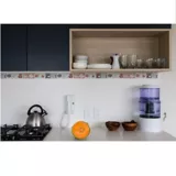 Cenefa Adhesiva Kitchen 46x5.5cm Paquete X6 Unidades