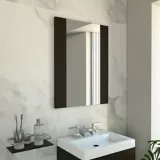 Espejo de baño flotante Madrid 60 cm alto x 45 cm ancho x 1.9 cm fondo