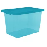 Caja Organizadora Con Broche 29x30x46.8 cm 25 Litros Azul