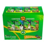 Alimento Humedo Para Perro Pouches Surtido Dog Chow Pack x12und 100 g