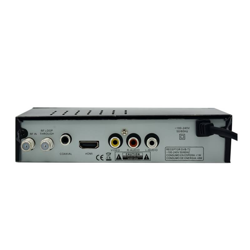 Decodificador Tdt 2 + Antena + Cable Hdmi + Cable Rca Dvb-t2