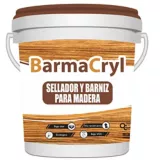 Barmacryl Barniz para Madera 1/2 Cuñete Cafe