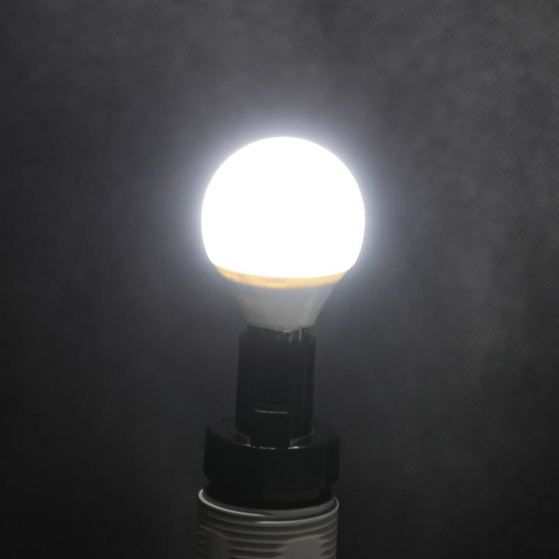 Ampolleta LED mini globo E14 5W luz fría