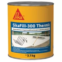 Sikafill-300 Thermic Membrana para cubierta y terraza reductor temp blanco 3.1kg