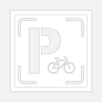 Plantilla Parqueadero Bici para Pisos 80X80 cm