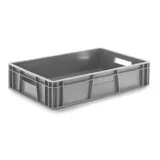 Caja Transparente Fondo Cerrado Pared Cerrada 60x40x13 cm