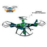 Street Drone Cuadricóptero R/C Acrobacias 360° Con Cámara WIFI Foto Y Video