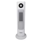 Calefactor con Humidificador de Torre Digital Blanco