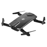 Mini Dron Plegable Wifi HS160 Negro
