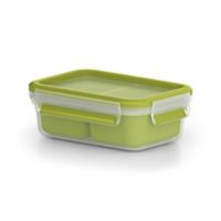 Recipente 0.5L Snackbox Plastico Tapa  Verde  T