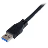 Cable USB 3.0 A a MicroB 1 Metro Negro