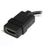 Cable 12cm HDMI a Micro Negro