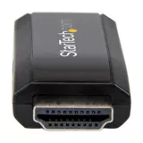 Adaptador HDMI a VGA con Audio Compacto Negro